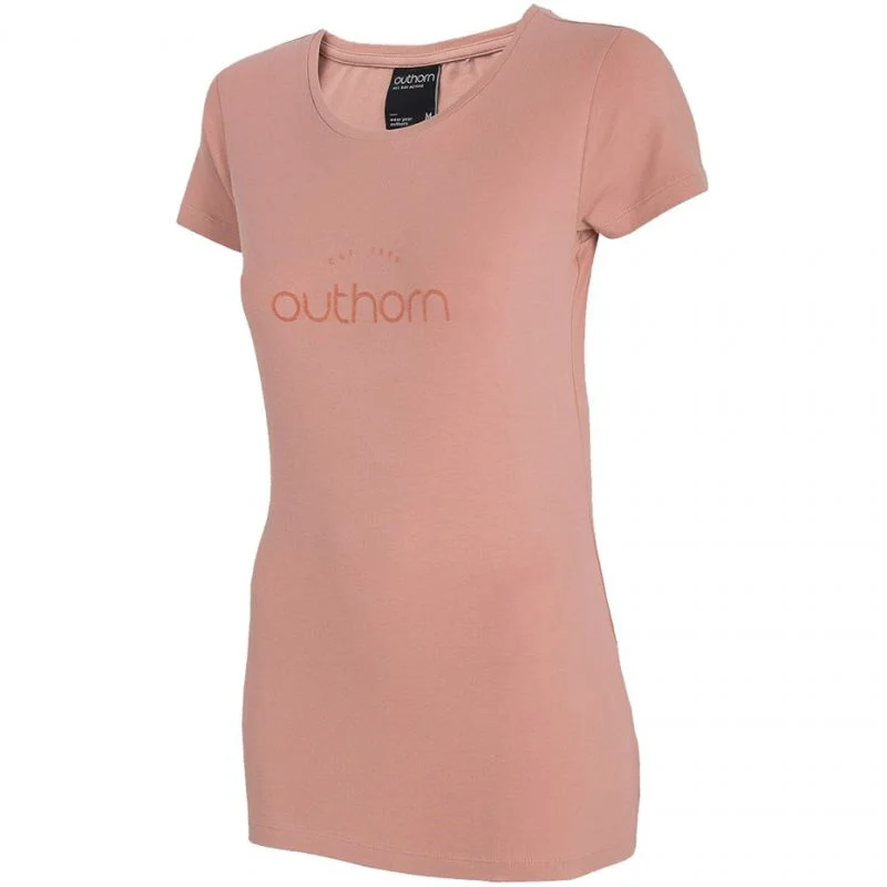 Tmavě růžové dámské tričko Outhorn W HOZ20 TSD626 53S