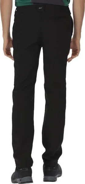 Pánské softshellové kalhoty Regatta RMJ189R FENTON Black Černá