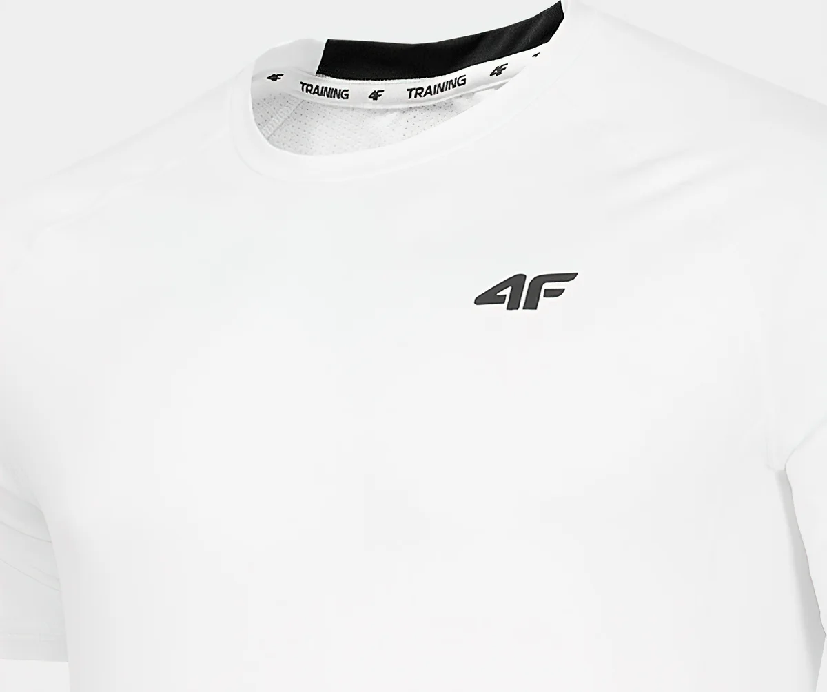 Pánské bílé funkční tričko 4F TSMF260