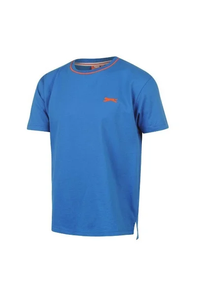 Modré dětské tričko Slazenger T Shirt Junior Blue Slazenger
