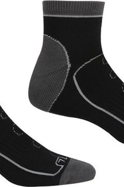 Pánské ponožky Regatta RMH044 Samaris TrailSock 599 černé Černá