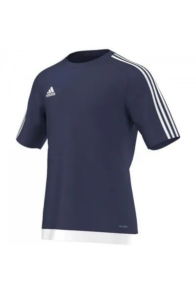 Tmavě modré pánské tréninkové tričko Adidas Estro 15 M S16150