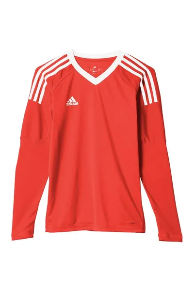 Červené brankářské tričko Adidas Revigo 17 Junior AZ5388