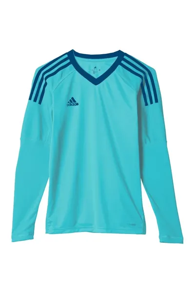 Modré dětské brankářské tričko Adidas Revigo 17 Junior AZ5391