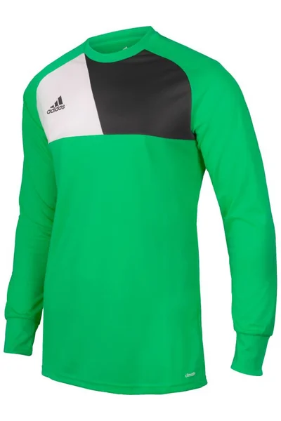 zeleno-bílo-černé pánské brankářské tričko Adidas Assita 17 M AZ5400