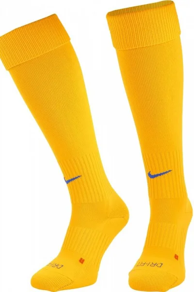Žlutomodré fotbalové ponožky Nike Classic II Cush SX5728-740