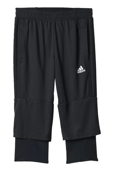 Černé dětské tréninkové kalhoty Adidas Tiro 17 3/4 AY2881