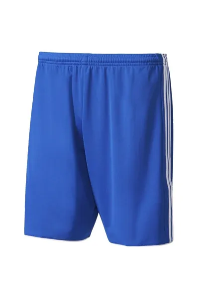 Modrobílé fotbalové šortky pánské Adidas Tastigo 17 M BJ9131