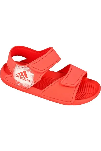 Růžové dětské sandály Adidas AltaSwim Jr BA7849