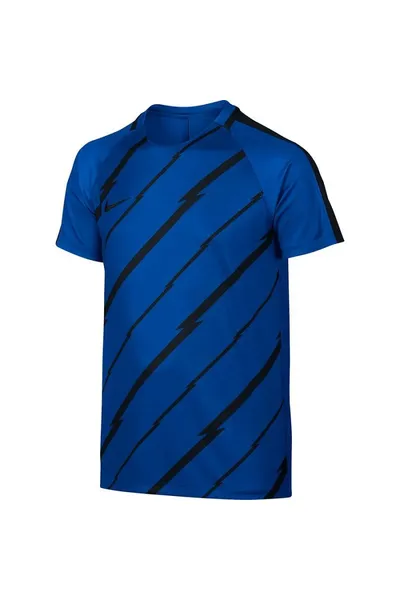 Modro-černé dětské fotbalové tričko Nike Dry Squad 833008-452