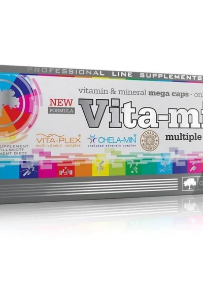 Vitamíny pro regeneraci a ochranu jater a prostaty Vita-Min Multiple Sport Mega Caps S4625