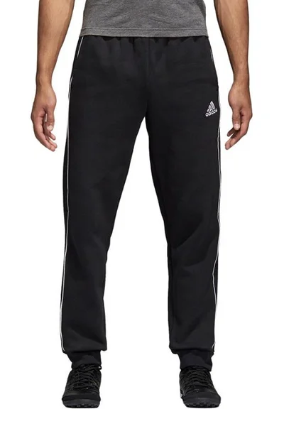 Černé tréninkové kalhoty pánské Adidas Core 18 SW PNT M CE9074