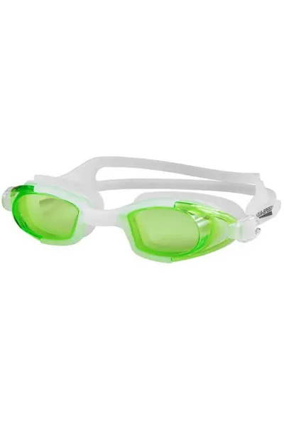 Bílo-zelené plavecké brýle Aqua-Speed Marea