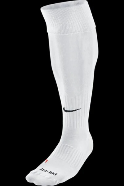 Bílé fotbalové ponožky Nike Classic Dri-Fit SX4120 101