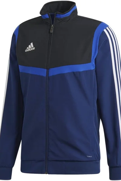 Modré fotbalové tričko Adidas Tiro 19 PRE JKT M DT5267