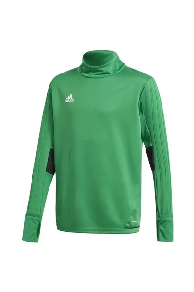 Zelený dětský dres Adidas Tiro 17 TRG Tops BQ2760