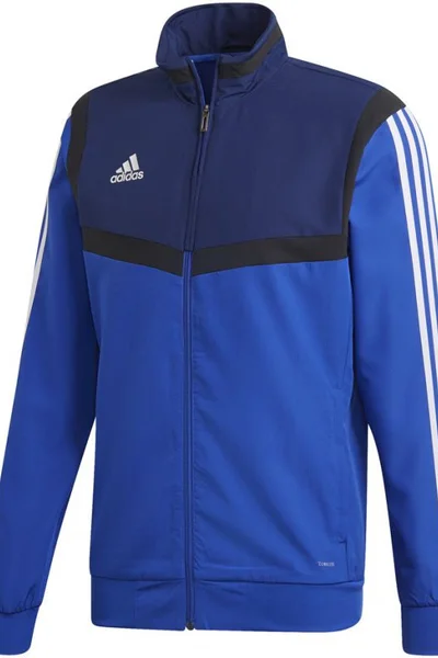 Fotbalová modrá pánská mikina Adidas Tiro 19 PRE JKT M DT5266 pánské