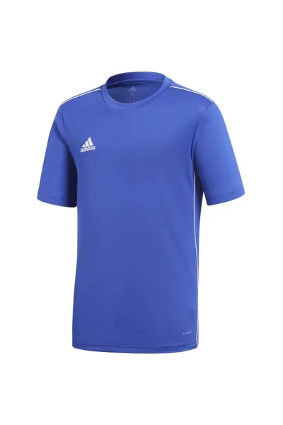 Juniorské modré fotbalové tričko Adidas Core 18 JSY CV3495