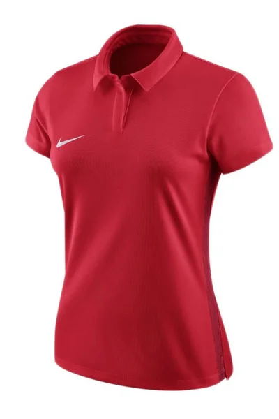 Červené dámské polotričko Nike Dry Academy 18 Polo W 899986-657