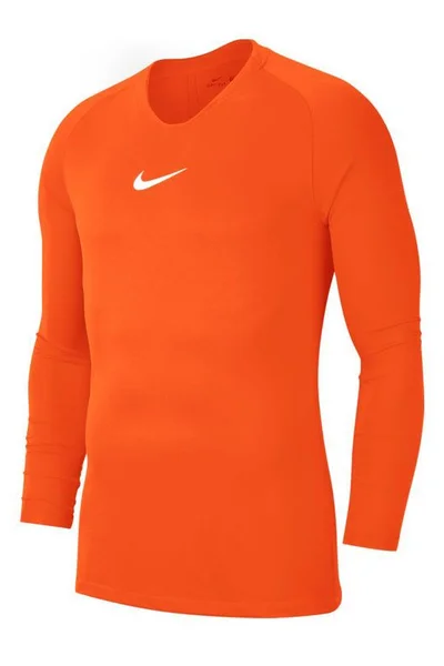 Oranžové dětské termo tričko Nike Dry Park JR AV2611-819
