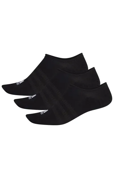 Černé kotníkové ponožky Adidas Light Nosh 3PP DZ9416