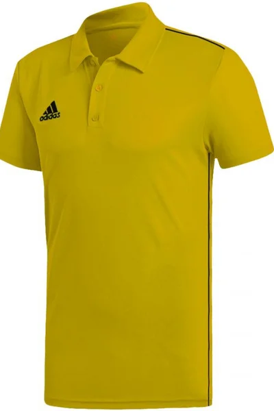 Žluté pánské polo tričko Adidas Core 18 Climalite Polo M FS1902