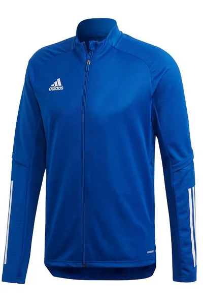 Modrá tréninková bunda pánská Adidas Condivo 20 M FS7112