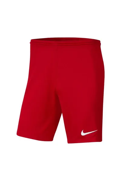Červené dětské šortky Nike Park III Knit Jr BV6865-657