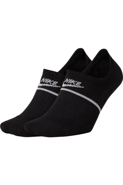 Černé kotníkové ponožky Nike SNKR Sox CU0692-010