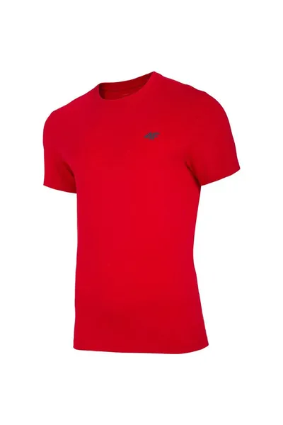 Červené pánské tričko 4F M NOSH4-TSM003 62S