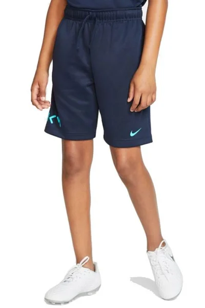 Tmavě modré dětské kraťasy Nike B BSW KM Short Junior CV8949-451