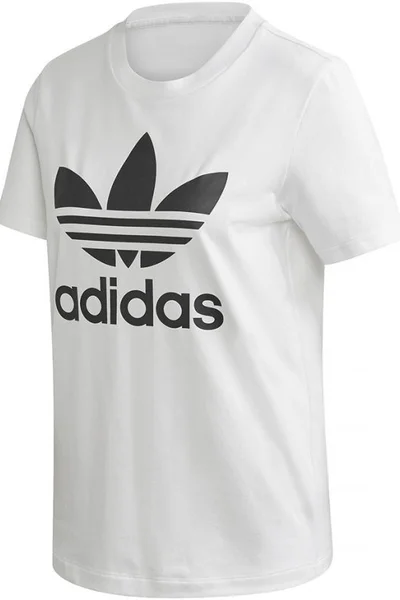 Dámské bílé tričko Adidas Trefoil Tee W FM3306