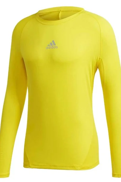 Žluté pánské termo tričko Adidas ASK SPRT LST M GI4581