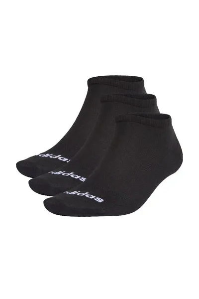 Černé kotníkové ponožky Adidas Low Cut 3P GE6133