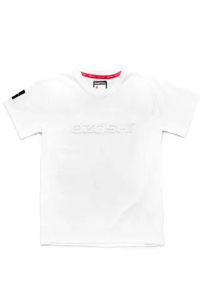 Bílé pánské tričko Ozoshi Naoto M O20TSRACE004