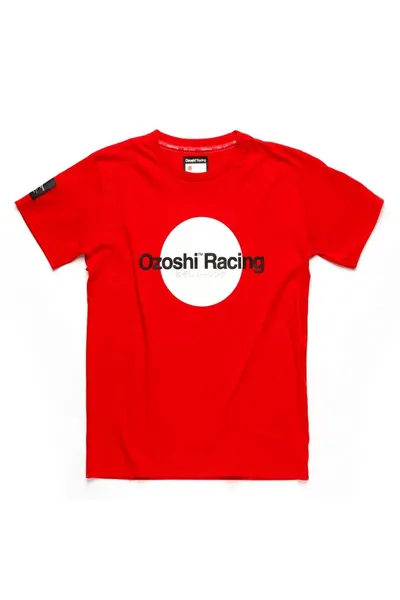 Červené pánské tričko Ozoshi Yoshito M O20TSRACE005