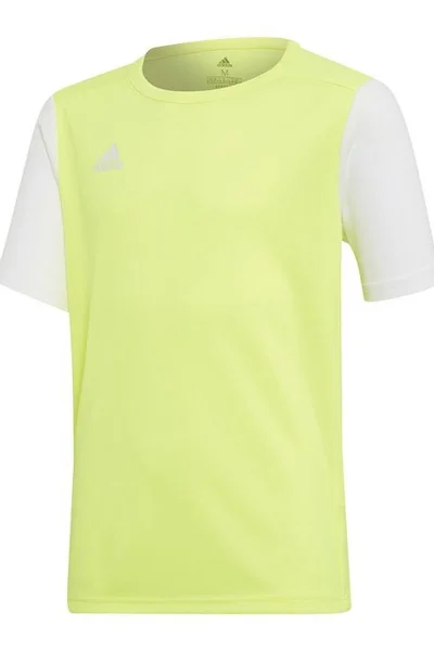 Žluté dětské fotbalové tričko Adidas Estro 19 JSY Y Jr DP3229