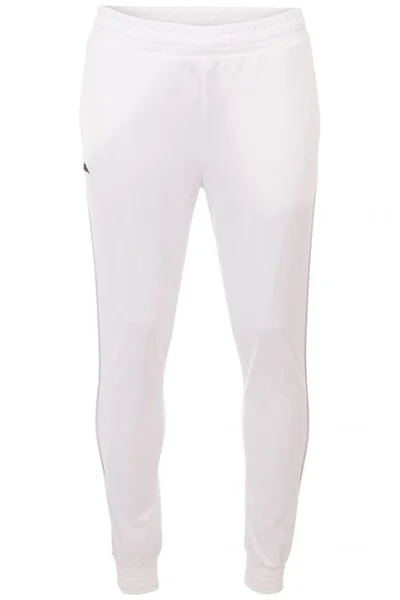 Bílé pánské sportovní kalhoty Kappa Helge M 308020 11-0601