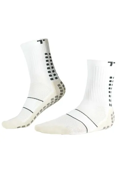Bílé fotbalové ponožky Trusox 3.0 Polštář M S720070