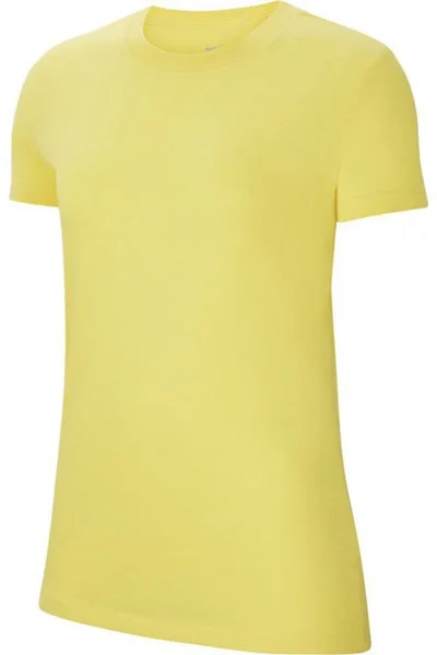 Žluté dámské tričko Nike Park 20 W CZ0903-719