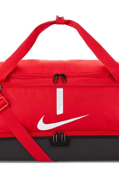 Červená sportovní taška Nike Academy Team M CU8096 657