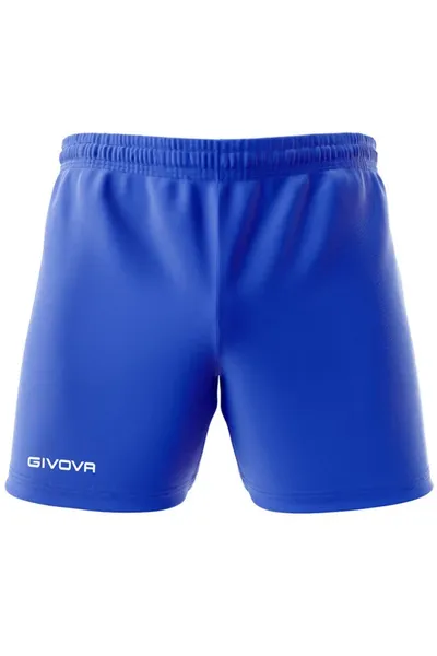 Modré fotbalové šortky Givova Capo P018 0002