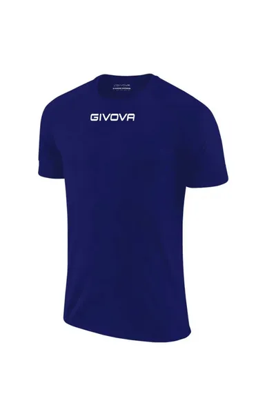 Tmavě modré pánské tričko Givova Capo MC M MAC03 0004