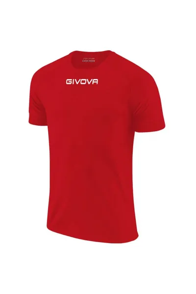 Červené pánské tričko Givova Capo MC M MAC03 0012