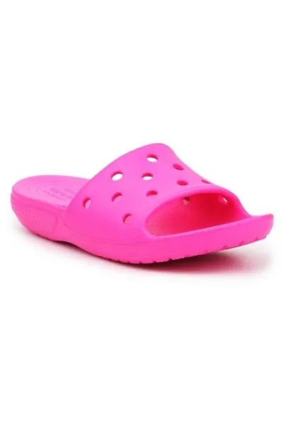 Růžové pantofle do vody Grocs Classic Slide K 206396-6QQ