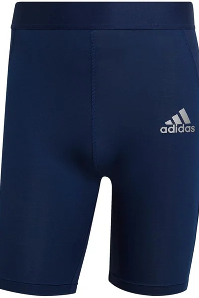 Tmavě modré funkční pánské šortky Adidas Techfit Short Tight M GU7313