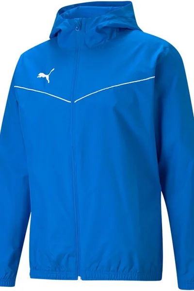Pánská modrá bunda Puma teamRise All Weather Jacket M 657396 02