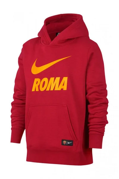 Červená dětská mikina Nike AS Roma Jr 919668-613