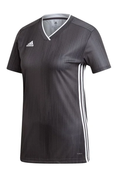 Černé dámské tréninkové tričko Adidas Tiro 19 W DP3187
