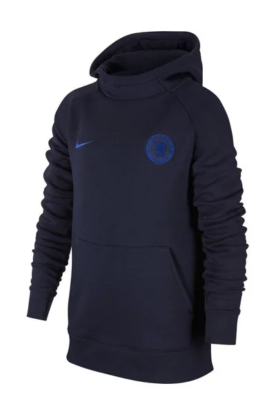 Tmavě modrá dětská mikina Nike Chelsea London Jr AT4493-451